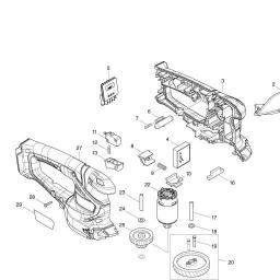 Makita UM600 spare parts