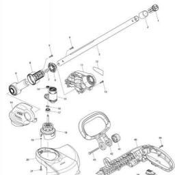 Makita UR140D spare parts