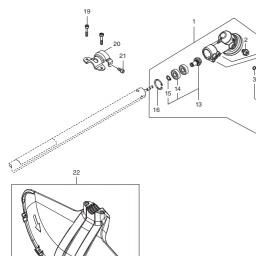 Makita UR201C spare parts