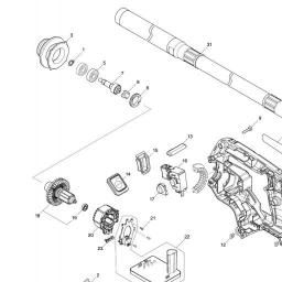 Makita VR003G spare parts