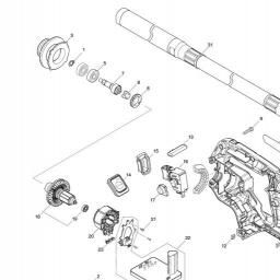 Makita VR004G spare parts