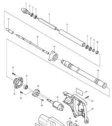 Makita VR251D spare parts