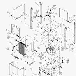 Metabo 001000510810 LS 5/10 ROTARY SCREW COMPRESSOR spare parts