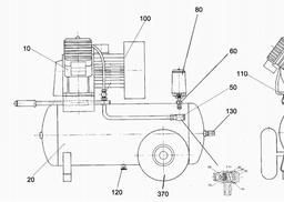 Metabo 001004111210 LP 400/10/90 WE COMPRESSOR spare parts