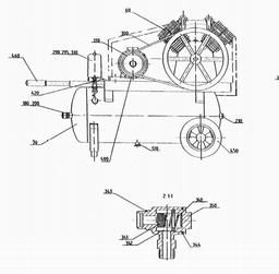 Metabo 001005004910 LPV 501/10/250 D COMPRESSOR spare parts