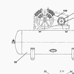 Metabo 001007001510 LPW 701/11/250 D COMPRESSOR spare parts