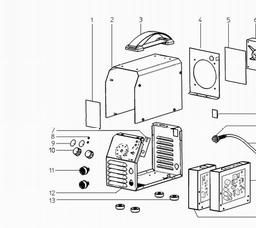 Metabo 002101700010 E 170 Si WELDING TRANSFORMER spare parts
