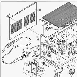 Metabo 002103171210 170/30 TL MIG/MAG WELDING MACHINE spare parts