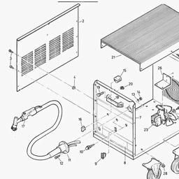 Metabo 002104600010 600 DP PLASMA CUTTING MACHINE spare parts