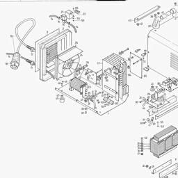 Metabo 002105240010 240 DC TIG WELDING MACHINE spare parts