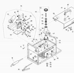 Metabo 002203140610 MIG 140 MIG/MAG WELDING MACHINE spare parts