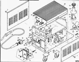 Metabo 002203171610 MIG 170 COMBI MIG/MAG WELDING MACHINE spare parts