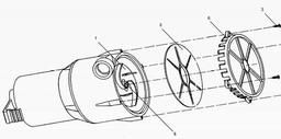 Metabo 003003500310 P 350/T 7 SUBMERSIBLE PUMP spare parts