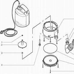 Metabo 003060001010 TPF 6000 SUBMERSIBLE PUMP spare parts