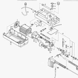 Metabo 007001200610 HD 120/750 WX5 HIGH PRESSURE CLEANER spare parts