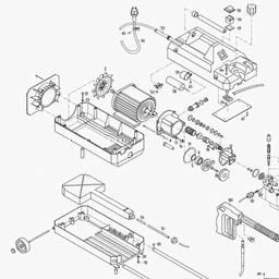 Metabo 007001400910 HD 140/750 WX 5 HIGH PRESSURE CLEANER spare parts