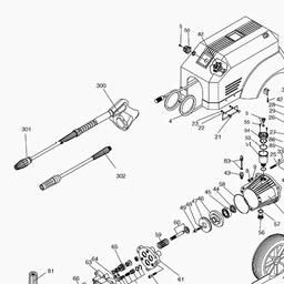 Metabo 007002300810 HD 230/920 D HIGH PRESSURE CLEANER spare parts