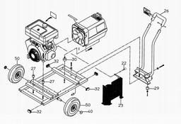 Metabo 008204001310 G 4000/1 S GENERATOR SET spare parts