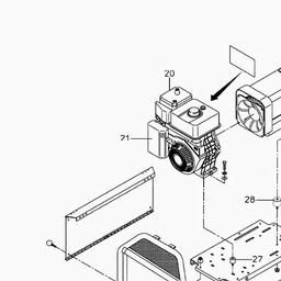 Metabo 008255303710 GP+ 5303 SB GENERATOR SET spare parts