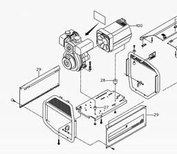 Metabo 008326501910 GP+ 6501 SD GENERATOR SET spare parts