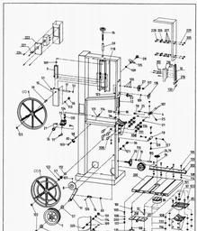 Metabo 009014503710 BAS 450 DN BANDSAW spare parts