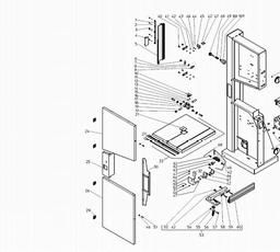 Metabo 009050500010 BAS 505 G WNB BANDSAW spare parts