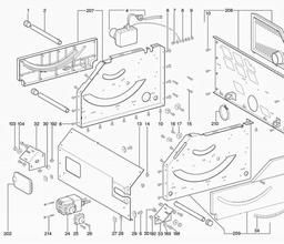 Metabo 010025101810 PKU 250/2,70 DN PANEL SIZING SAW spare parts