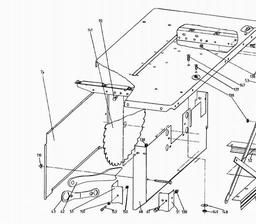 Metabo 010070453610 BKS 450 SITE SAW BENCH spare parts