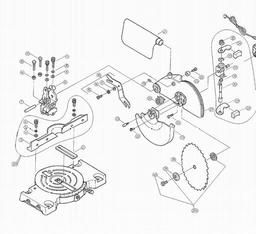 Metabo 010210001810 KS 210 MITRE SAW spare parts