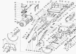 Metabo 010250102010 KGT 500 COMBINATION MITRE/TABLE SAW spare parts