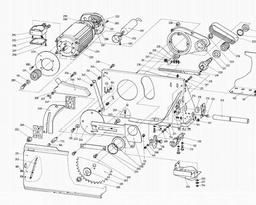 Metabo 010259220410 PKF 255/2,50 WN PRECISION CIRCULAR SAW spare parts