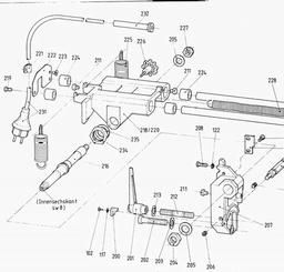 Metabo 010300100510 KGS 300 CROSSCUT AND MITRE SAW spare parts