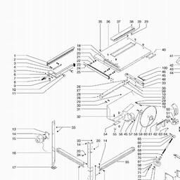 Metabo TKHS 315 4200D spare parts