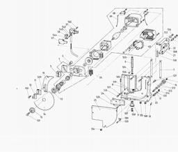 Metabo 010902505410 UK 220 E RADIAL PULL SAW spare parts
