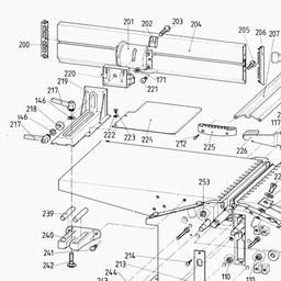 Metabo 011302600610 HC 260 M 2,2 WN COMBINED PLANER/THICKNESSER spare parts
