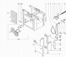 Metabo 011303010010 HC300D COMBINED PLANER/THICKNESSER spare parts