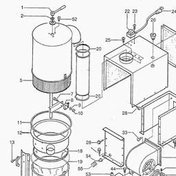 Metabo 013002000310 SPA 2000 W DUST COLLECTOR spare parts