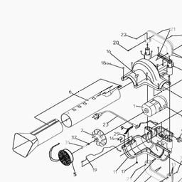 Metabo 015102010010 MEGA VAC 2001 GARDEN VAC spare parts