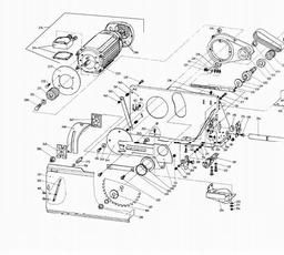 Metabo 019259343310 PKF255 V8 DNB-1800 PANEL SIZING SAW spare parts