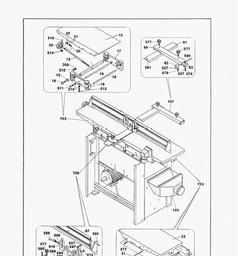 Metabo 020003140710 HC 314 G/2,8 DNB COMBINED PLANER/THICKNESSER spare parts