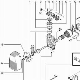 Metabo 023002320410 POWER 150 COMPRESSOR spare parts
