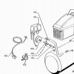 Metabo 023002602510 FIRE 260/8/50 W COMPRESSOR spare parts