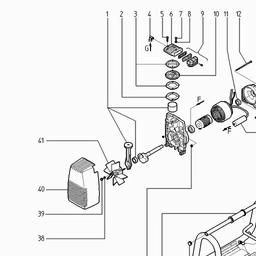 Metabo 023002621110 POWER 260 COMPRESSOR spare parts
