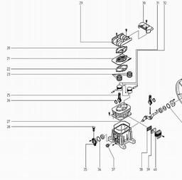 Metabo 023003200910 MEGA 320 EUROPE COMPRESSOR spare parts