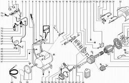 Metabo 023003820110 POWER 380 COMPRESSOR spare parts