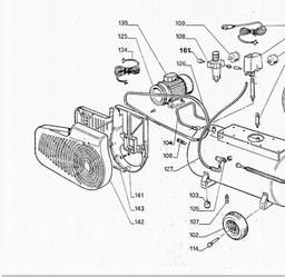 Metabo 023004014110 LP 401/10/60 W MEGA COMPRESSOR spare parts