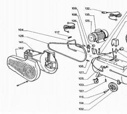 Metabo 023004501110 450/10/50 D COMPRESSOR spare parts