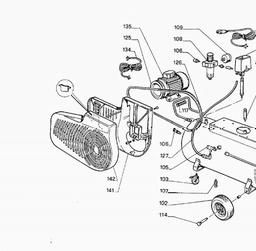 Metabo 023006601910 660/10/90 DF MEGA COMPRESSOR spare parts