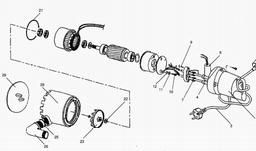 Metabo 025000256410 TP 255/4 S SUBMERSIBLE PUMP spare parts