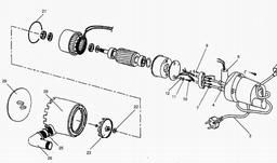 Metabo 025000256410 TP 255/4 S SUBMERSIBLE PUMP spare parts